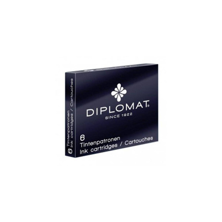Naboje do pióra Diplomat czarny