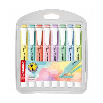 Zakreślacze Stabilo Swing cool pastel 8 kolorów