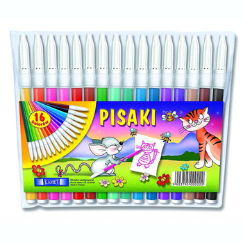 Pisaki Kamet 16 kolorów