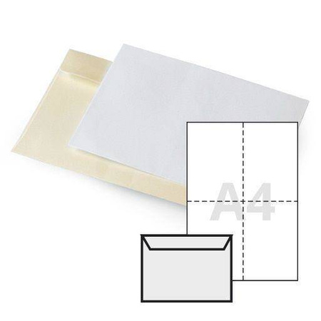 Koperty ozdobne C6 Millenium kremowe 10 sztuk