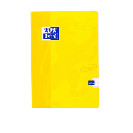 Zeszyt Oxford A4 w linie 60 kartek Touch