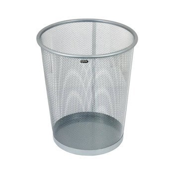 Kosz biurowy metalowy 12l GR-020 Grand srebrny