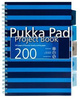 Kołozeszyt A4 w kratkę 200 stron Pukka Pad Project Book Navy