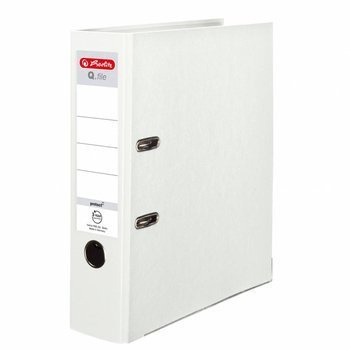 Segregator A4 szeroki 80mm Herlitz biały