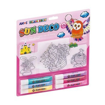 Farby witrażowe Amos 6 kolorów