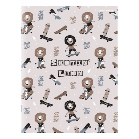 Zeszyt A5 w linie z marginesem 32 kartki Megamix Top 2000