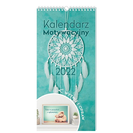 Kalendarz wieloplanszowy motywacyjny 22x46cm Interdruk