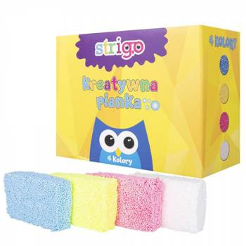 Kreatywna pianka Strigo 4 kolory