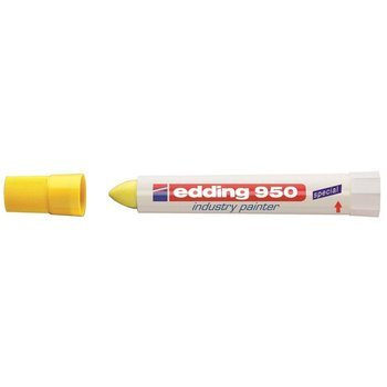 Marker przemysłowy Edding farba w paście 10mm żółty
