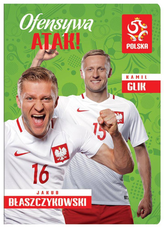 Zeszyt w linie kolor A5 16k PZPN Interdruk