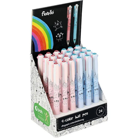 Długopis automatyczny wielokolorowy Fiorello GR-F5518