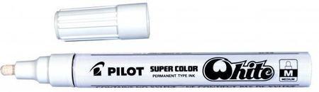 Marker olejowy Pilot M biały