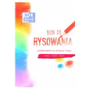 Blok rysunkowy A3 20 kartek Oxford