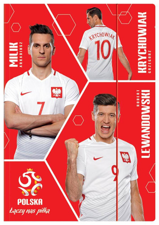 Teczka z gumką A4+ PZPN