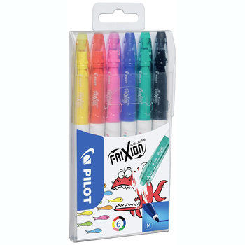 Flamaster pisak Pilot Frixion zestaw 6 kolorów