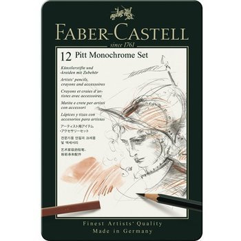 Zestaw Pitt Faber Castell Monochrome 12 elementów