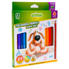 Kredki ołówkowe trójkątne Cricco Jumbo Super Soft 12 kolorów
