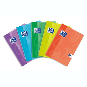 Zeszyt Oxford A5 32 kartki linia podwójna kolorowa Sweet