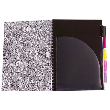 Kołozeszyt A4 w linie Pukka Pad Project Book Color In