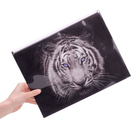 Teczka kopertowa na suwak Panta Plast Tiger A4