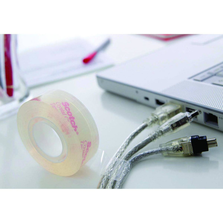 Taśma klejąca biurowa Scotch Crystal 19mm x 7.5m