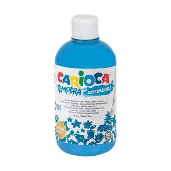 Farba tempera Carioca 500ml niebieska jasna