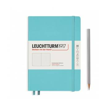 Notatnik A5 w kropki Leuchtturm1917 Rising Colours Aqumarine