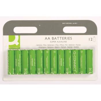 Baterie AA LR06 1.5V alkaliczne Q-Connect 12 sztuk