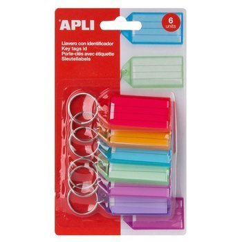 Zawieszki do kluczy Apli - 6 sztuk