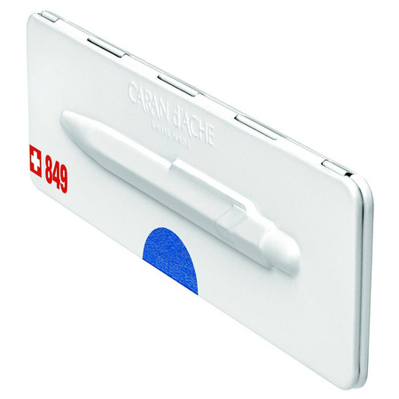 Długopis automatyczny Caran d`Ache 849 w pudełku niebieski