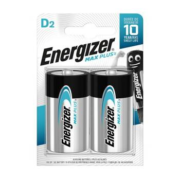 Baterie LR20 typu D 1.5V Energizer Max Plus 2 sztuki