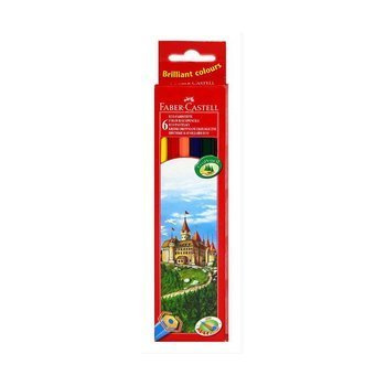 Kredki ołówkowe Faber Castell 6 kolorów