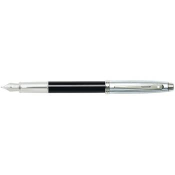 Pióro wieczne Sheaffer 100 chromowane czarne 9313