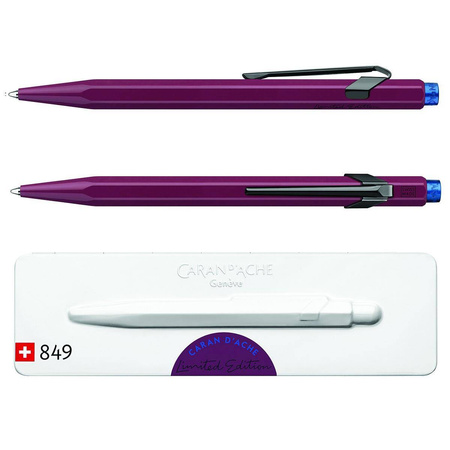 Długopis automatyczny Caran d`Ache 849 Claim Your Style Ed2 Burgundy M