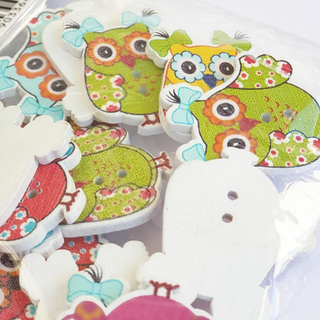 Ozdoby drewniane Fiorello GR-WD605 Sowa