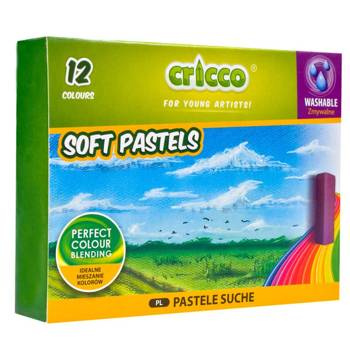 Pastele suche Cricco 12 kolorów