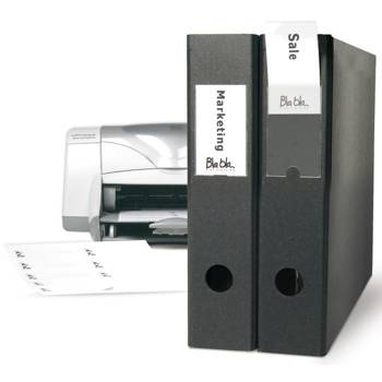 Kieszeń samoprzylepna 3L na etykiety 20 sztuk + 20 etykiet 55x150mm