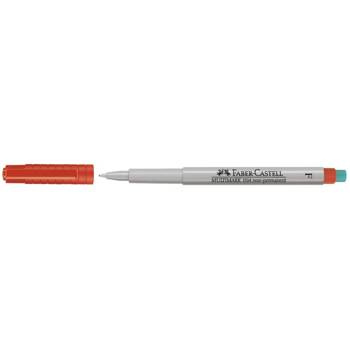 Marker niepermanentny Faber Castell Multimark OHP F czerwony