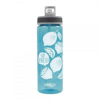 Bidon Strigo ze słomką niebieski