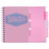Kołozeszyt A5 w kratkę 200 stron Pukka Pad Project Book Pastel morski