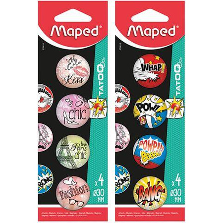Magnesy Maped Tatoo 30mm 4 sztuki