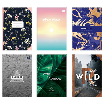 Brulion A4 96 kartek gładki Interdruk