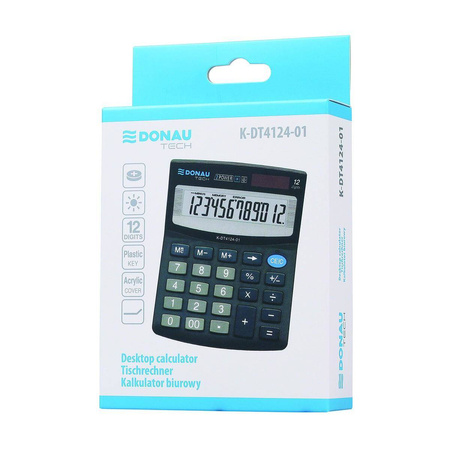Kalkulator biurowy Donau K-DT4124-01