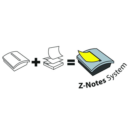 Karteczki samoprzylepne 76x76mm ekologiczne Post-it Z-notes