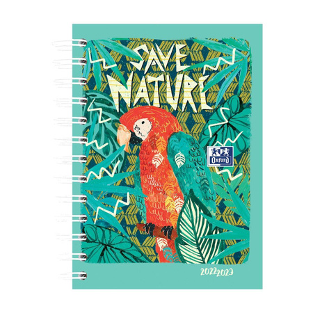 Kalendarz Oxford Jungle 12x18cm 2022/2023
