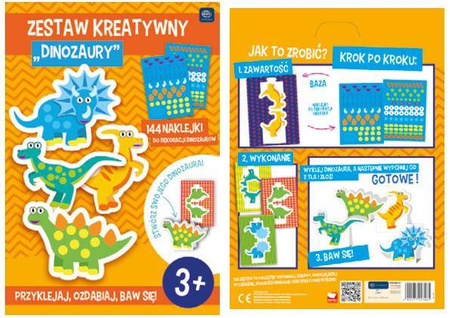 Zestaw kreatywny Dinozaury Interdruk