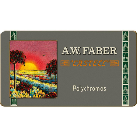 Kredki Faber Castell Polychromos Retro edycja limitowana 12 kolorów