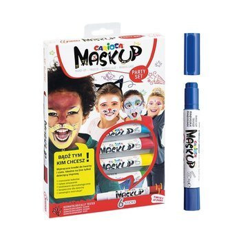Kredki do twarzy Carioca MaskUp 6 kolorów