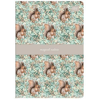 Zeszyt A5 w kratkę 32 kartki Soft Touch Nature Interdruk