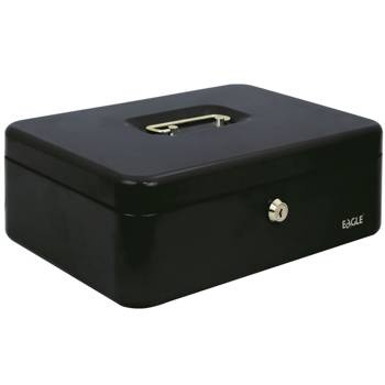 Kasetka na pieniądze duża Eagle 8878L czarny